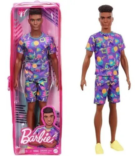 Boneco Ken Fashionista Sortido DWK44 Mattel - Juju Brinquedos