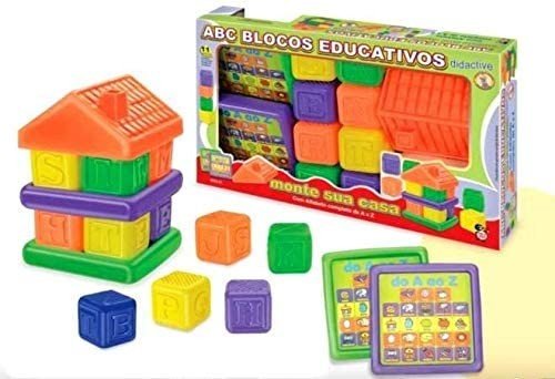 ABC BLOCOS EDUCATIVOS DIDACTIVE R.452