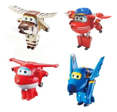 AVIAO SUPER WINGS MINI CHANGE EM UP SORTIDO F0028-2