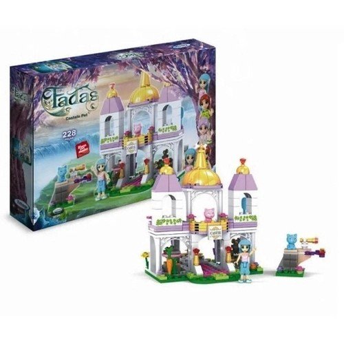BLOCOS FADAS CASTELO PET 228PCS 03765 XALINGO