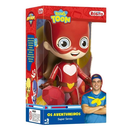 BONECA AVENTUREIROS SUPER SEREIA LUCCAS TOON 1078 ROSITA