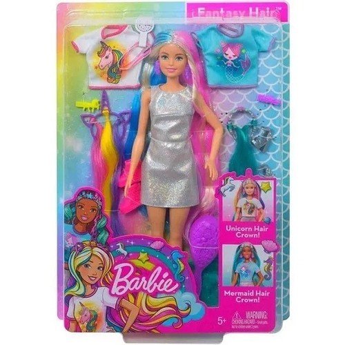 BONECA BARBIE PENTEADOS DE FANTASIA GHN04 MATTEL