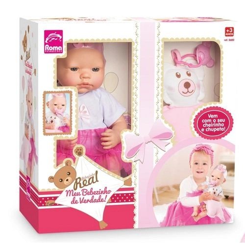 BONECA BEBEZINHO REAL R.5680 ROMA