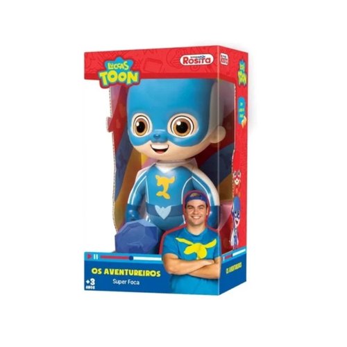 BONECO AVENTUREIROS SUPER FOCA LUCCAS TOON 1077 ROSITA