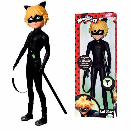 BONECO CAT NOIR MIRACULOUS 56CM R.1861 BABY BRINK