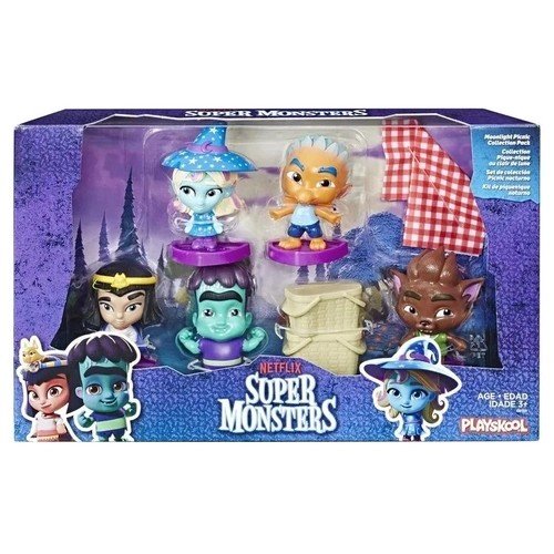 BONECO SUPER MONSTERS FIGURA COLECIONAVEL C/6 E6068 HASBRO