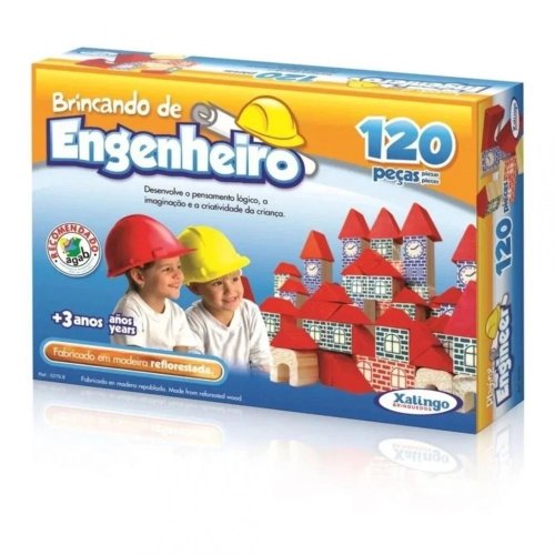 BRINCANDO DE ENGENHEIRO 120PCS R.52798 XALINGO