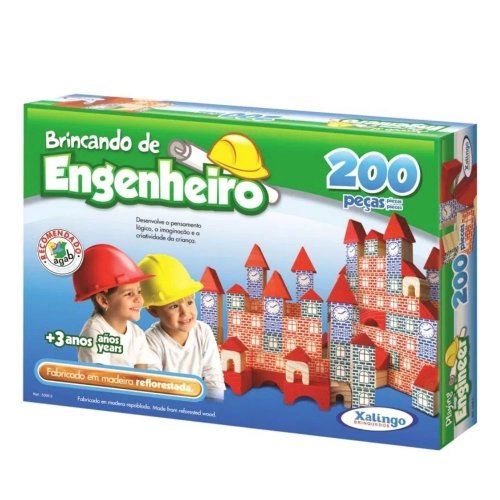 BRINCANDO DE ENGENHEIRO 200PCS R.53065 XALINGO