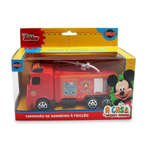 CAMINHAO BOMBEIRO MICKEY MOUSE A FRICCAO 26509