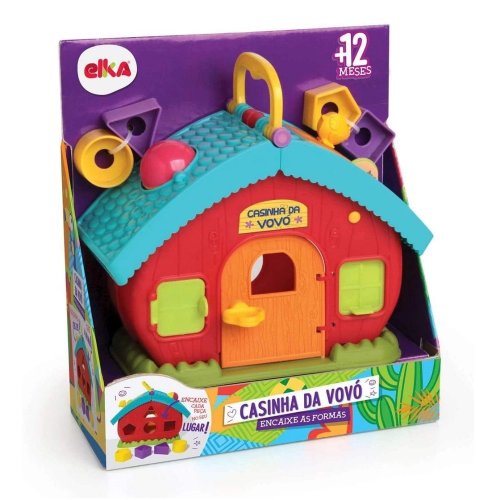 Casinha da Vovó - Encaixe as Formas R.1052 Elka