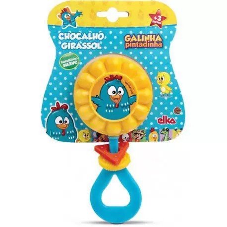 Chocalho Galinha Pintadinha Girassol R.907 Elka
