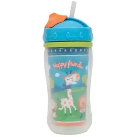 COPO 320ML COM TAMPA HAPPY FRIENDS 6856 BUBA