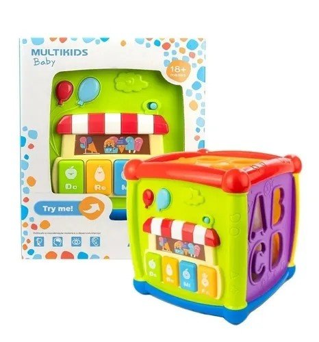 CUBO DE ATIVIDADES - MULTIKIDS BABY BR1241 MULTIKIDS