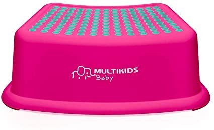 DEGRAU INFANTIL COM ANTI DERRAPANTE - MENINA BB1008 MULTIKIDS