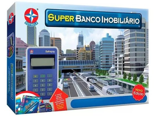 JOGO BANCO IMOBILIARIO SUPER REF.800034 ESTRELA