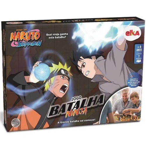 JOGO BATALHA NINJA - NARUTO SHIPPUDEN R.1190 ELKA