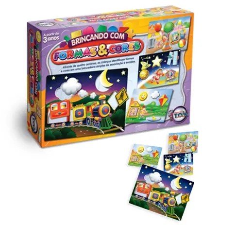 JOGO BRINCANDO COM FORMAS E CORES R.12046 TOIA