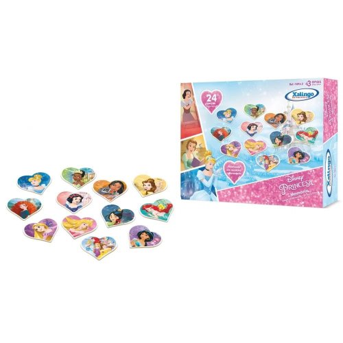 Jogo da Memoria Princesas Disney 24 Pecas R.18932 Xalingo