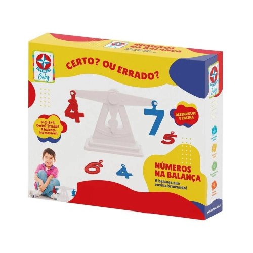 JOGO NUMEROS NA BALANCA ESTRELA