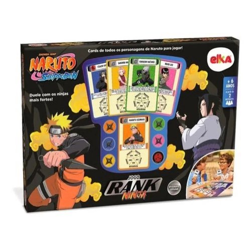 JOGO RANK NINJA - NARUTO SHIPPUDEN R.1189 ELKA
