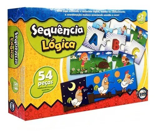 JOGO SEQUENCIA LOGICA R.12108 TOIA