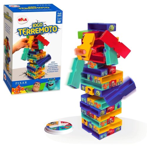 JOGO TERREMOTO - DISNEY PIXAR R.1173 ELKA