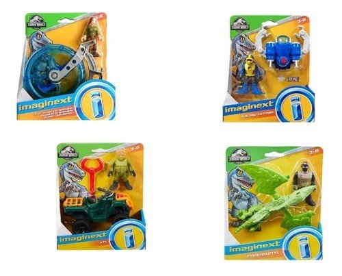 JURASSIC WORLD - IMAGINEXT FIG BASICA SORT FMX92 SORTIDOS