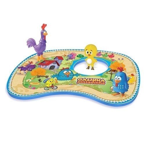 KIT BANHO GALINHA PINTADINHA R.2261 LIDER