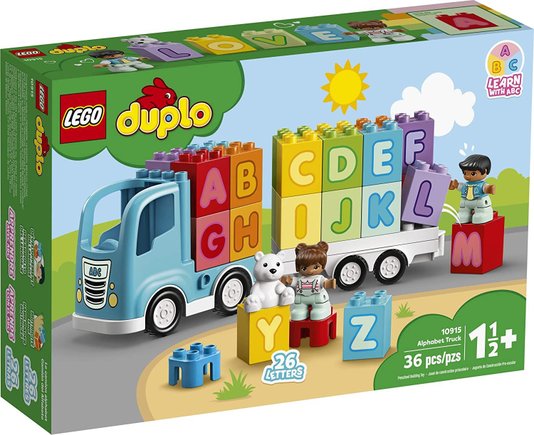 LEGO 10915 DUPLO CAMINHAO DO ALFABETO 36PCS