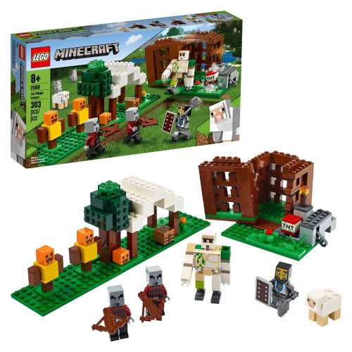 LEGO 21159 MINECRAFT THE PILLAGER OUTPOST 303PCS