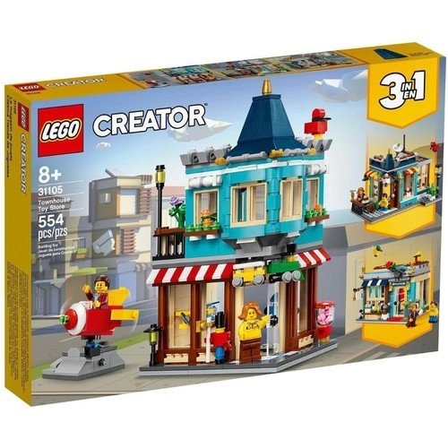 LEGO 31105 CREATOR LOJA DE BRINQUEDOS DA CIDADE 3 EM 1