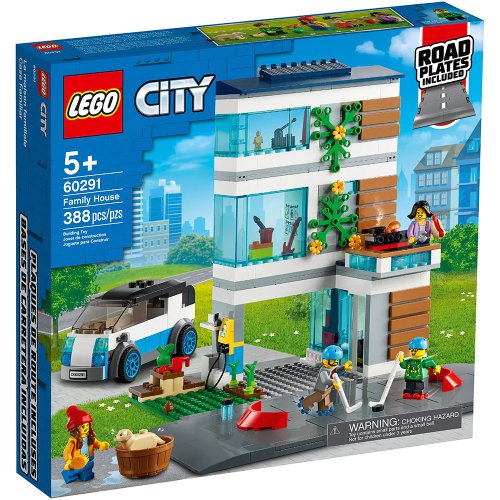 LEGO 60291 CITY CASA DE FAMILIA MODERNA 388P