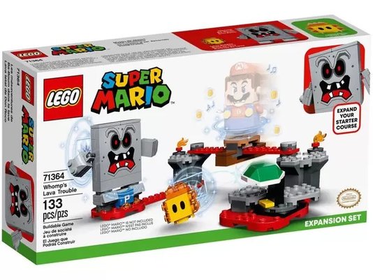 LEGO 71364 SUPER MARIO REVES DAS LAVAS DO ESMAGAO - EXPANSAO 133P