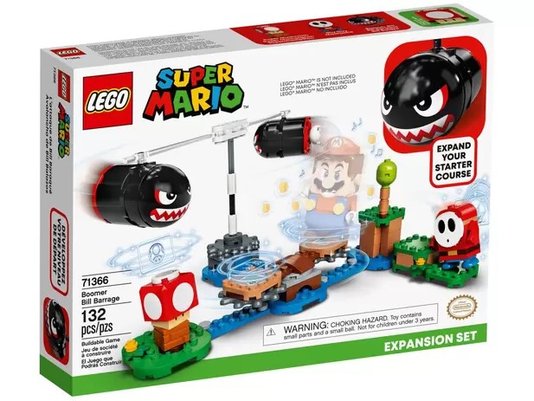 LEGO 71366 SUPER MARIO BOMBARDEIO DE BILL BALACOS - EXPANSAO 132PCS