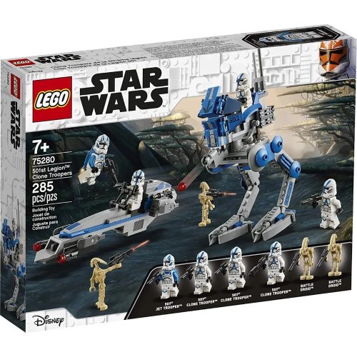 LEGO 75280 STAR WARS SOLDADOS CLONE DA 501A. LEGIAO