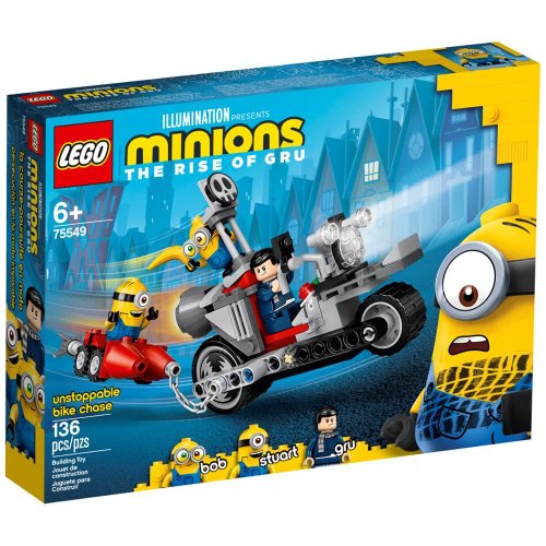 LEGO 75549 MINIONS PERSEGUICAO DE MOTO SEM FIM