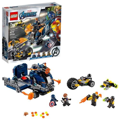 LEGO 76143 AVENGERS ATAQUE DE CAMINHAO DOS VINGADORES 477P
