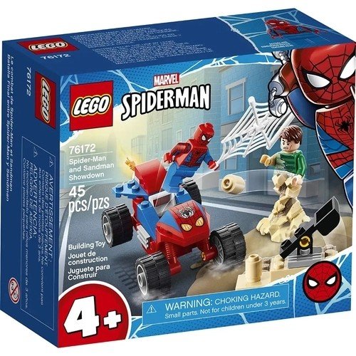 LEGO 76172 MARVEL CONFRONTO HOMEM-ARANHA E SANDEMAN 45PCS