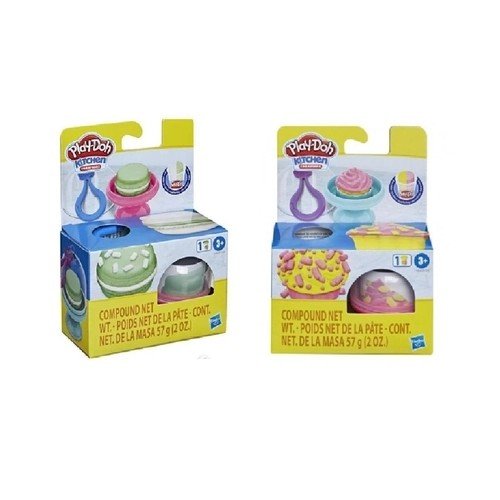 MASSA DE MODELAR PLAY-DOH CUPCAKES E MACARONS SORTIDO F1788 HASBRO