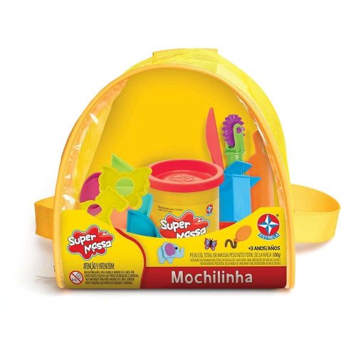 Massa de Modelar Massa Estrela Mochilinha