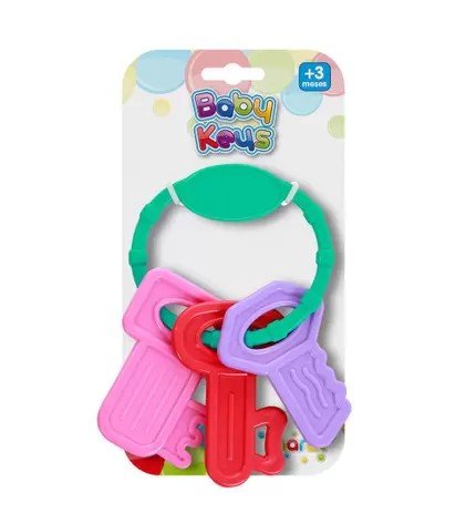 Mordedor Baby Keys Rosa R.3114 Maral