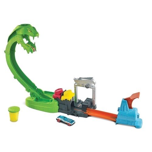 PISTA HOT WHEELS CITY ATAQUE TOXICO DA SERPENTE GTT93 MATT