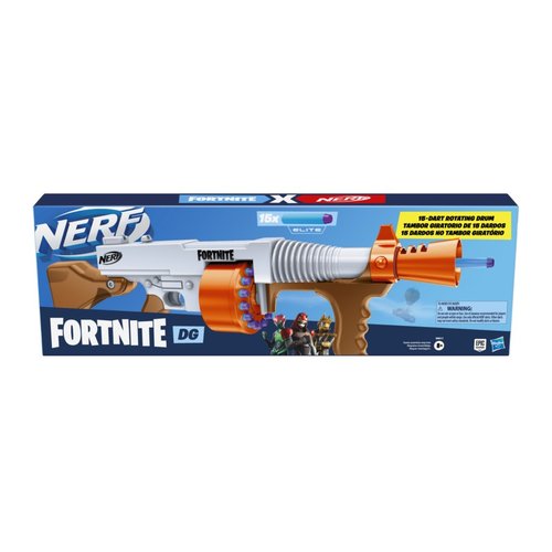 PISTOLA NERF FORTNITE DRUM GUN E9017 HASBRO