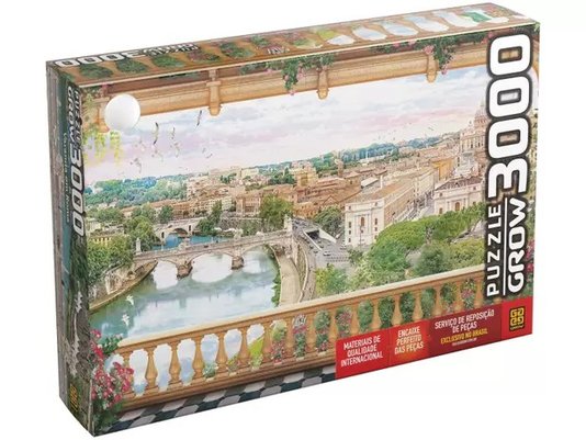 QUEBRA-CABECA 3000PCS VARANDA EM ROMA R.3941 GROW