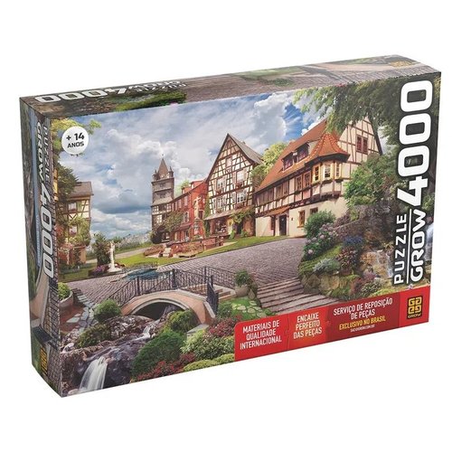 QUEBRA-CABECA 4000PCS VILA EUROPEIA R.3919 GROW