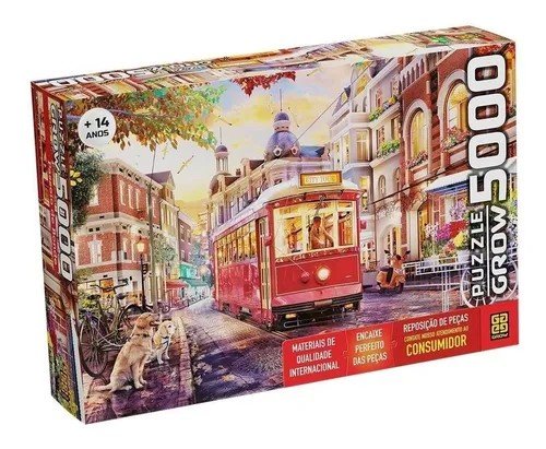 QUEBRA-CABECA 5000PCS PASSEIO DE BONDE R.4043 GROW