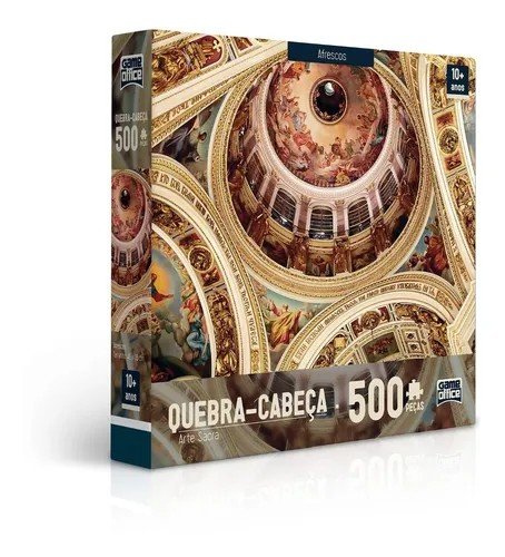 QUEBRA-CABECA ARTE SACRA 500 PECAS SORTIDO 2423 TOYSTER
