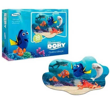 QUEBRA-CABECA PROCURANDO DORY 30PCS R.19521 XALINGO
