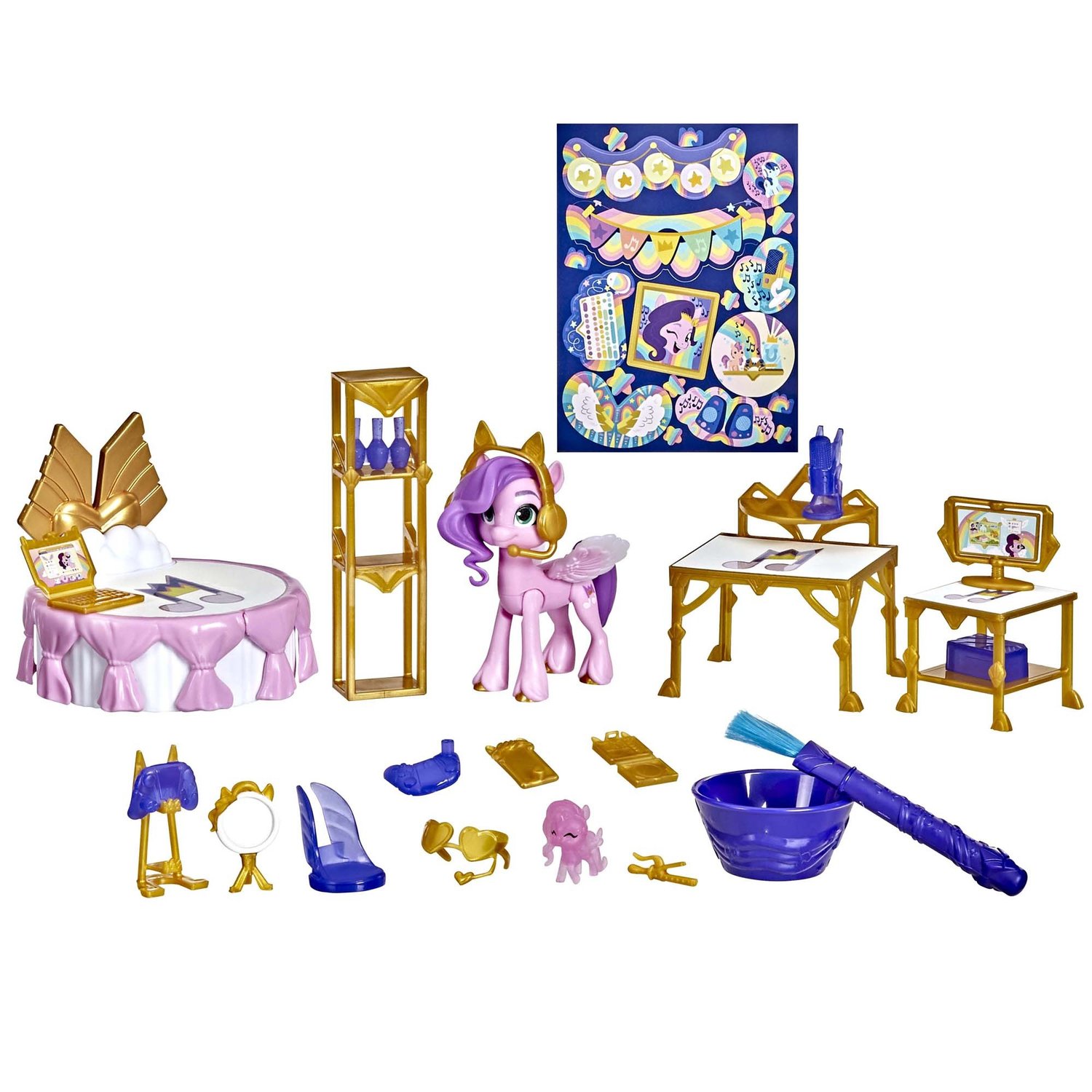 Ponei My Little Pony Conjunto Revelacao Real F3883 Hasbro - Juju Brinquedos