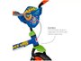 BICICLETA ARO 14 POWER GAME AZUL/LARANJA R.3029/3066 BANDEIRANTE